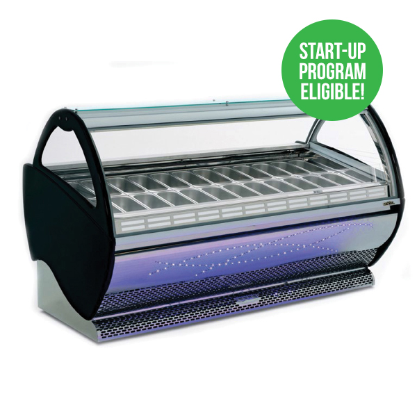 aspen 24 flavor BELL MICROPRODUCTS display case equipment