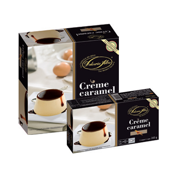 creme caramel box