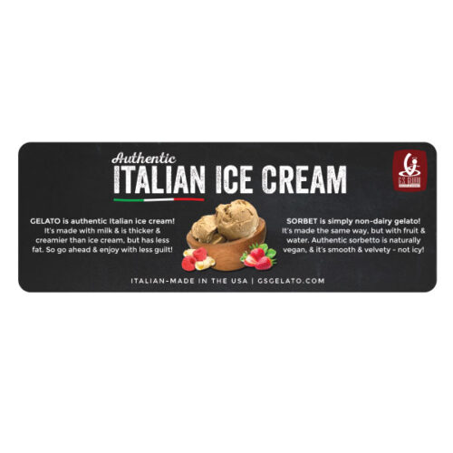 dipping cabinet station sign