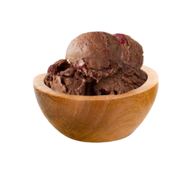 plant-based chocolate cherry frozen dessert