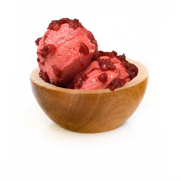strawberry sorbet